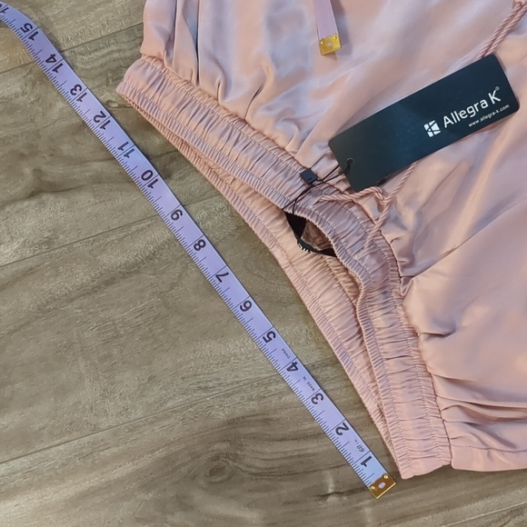 ❄️ 3/$25 ✨HOST PICK✨🆕Pretty Pink Satin Joggers - New with Tags! - Picture 12 of 13